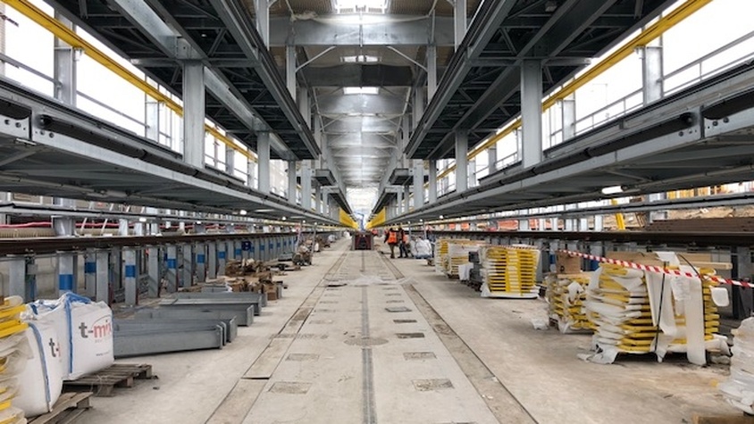 Technicentre SNCF à Villenuve 94